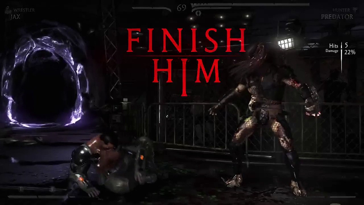Mortal Kombat X - Predator Fatality