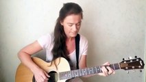 Sting - Shape of my heart - acoustic instrumental guitar cover by female guitarist Antra Lante.