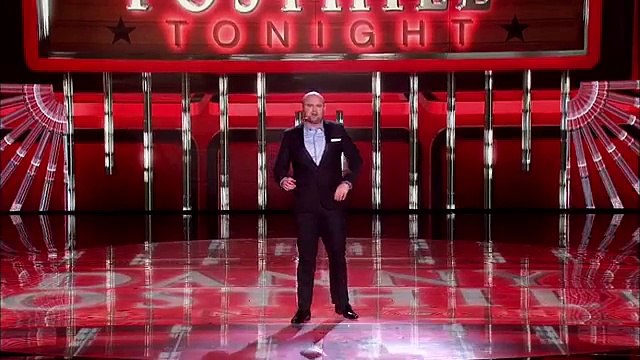 Impressionist Danny Posthills got a surprise for Simon Grand Final Britains Got Talent 2015