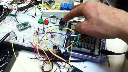 Arduino flow meter with encoder-based UI