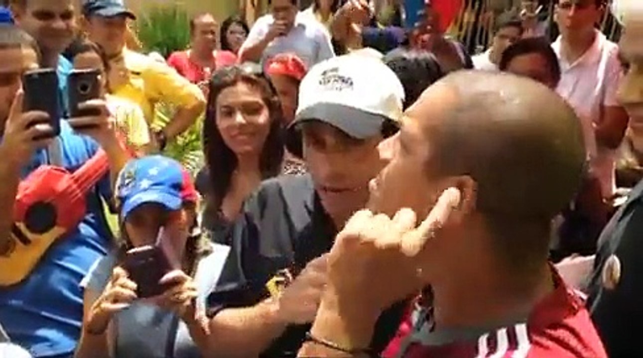 Así le respondió Capriles al conductor de Zurda Konducta