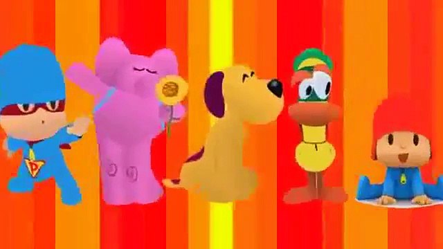 Pocoyo Finger Family Nursery Rhymes for Children | Pocoyo Cartoon Animated English Rhymes