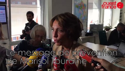 Le message de prévention  de Marisol Touraine