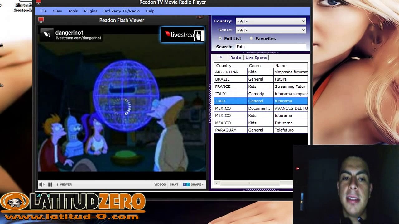 Mirar TV y escuchar Radio EN VIVO de todo el Mundo GRATIS - (Sin Publicidad) 2013 HD