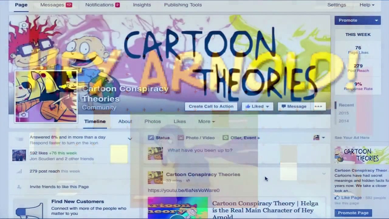 Cartoon Conspiracy Theory | Pigeon Man Suicide | Hey Arnold