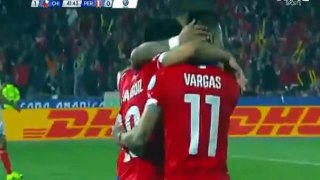 Goal de Eduardo Vargas 1-0 Chile vs Peru 29/06/2015 Semi-Final  Copa America 2015