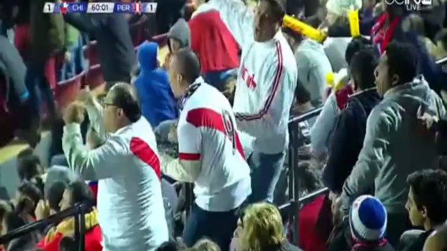 Goal de Gary Medel 1-1 Chile vs Peru 29/06/2015 Semi-Final Copa America 2015