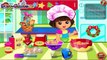 Dora Christmas Cake-Chocolate Cake For Christmas-Popular Cartoon Game