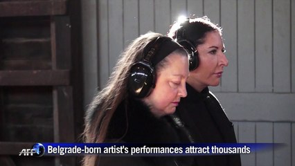 Aboriginal experience inspires artist Abramovic decades on