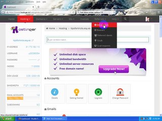 Free TLD (.com atc) domain with hosting for free (tricksfortips.blogspot.com)