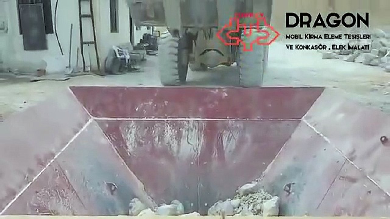 Satılık Ikinci El Konkasör Tesisi,Dragon Makina +905558428686
