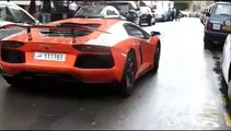 London supercars in August   Bugatti Veyron Sang noir~Aventador~GTO and more