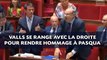 Décès de Charles Pasqua: Valls se range avec la droite pour rendre hommage