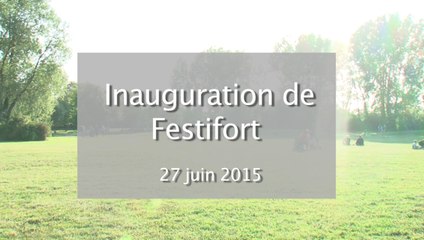 Inauguration du Festifort de Petite Synthe 27 juin 2015