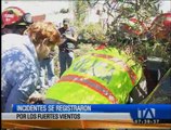 Se registran incidentes tras fuertes vientos en Quito