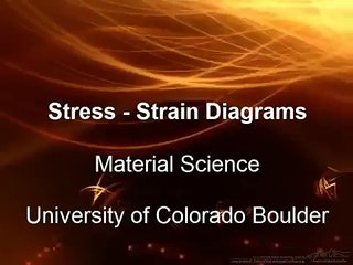 Stress-Strain Diagrams