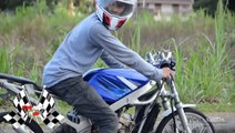 Setting Ninja Batangan vs Ninja Biru Drag Racing Yogyakarta - KBRT