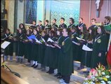 El coro de la UTE se prepara para su participación en la visita papal