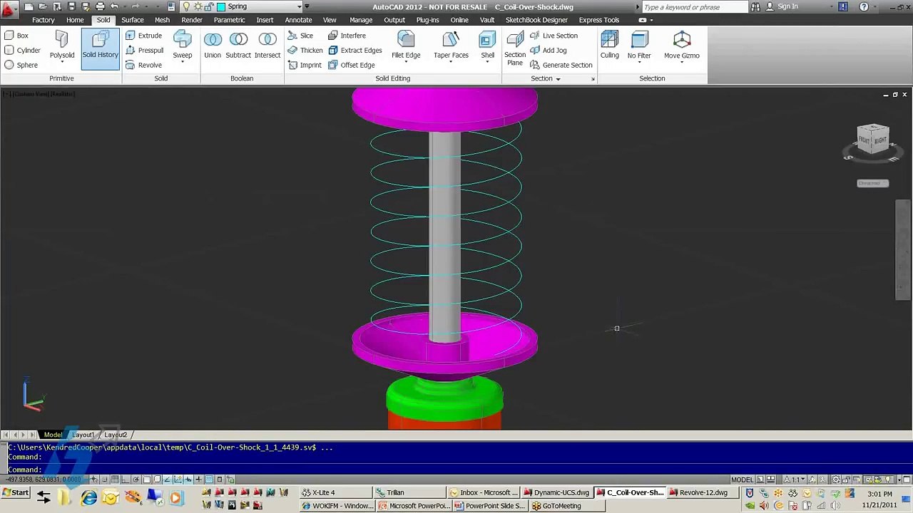 AutoCAD 3d tips