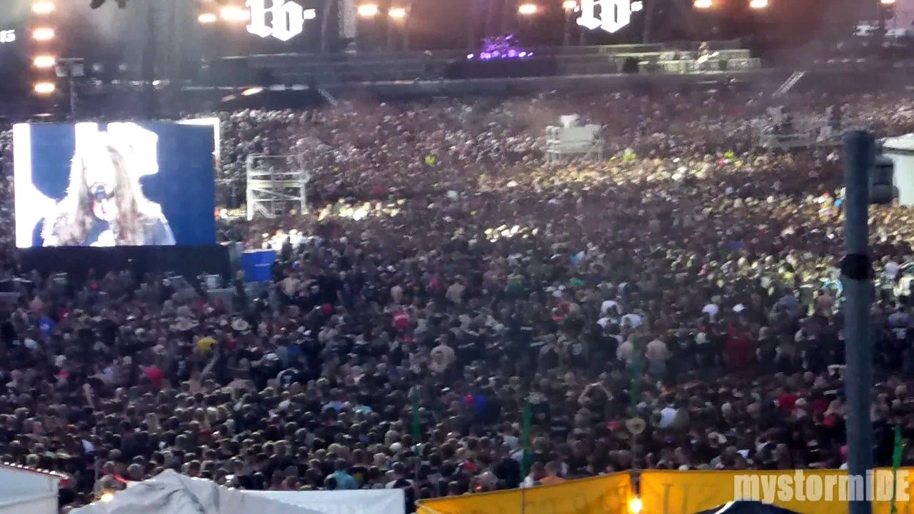 Böhse Onkelz - 27.06.15 Hockenheimring - Ansage zu Zu nah an der Wahrheit