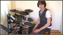 ★ Walk This Way (Aerosmith) ★ Drum Lesson | How To Play Drum Beat (Joey Kramer)