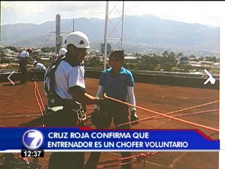 Supuesto cruzrojista que dirigía práctica de rescate no tiene permisos