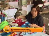 Feria de artesanos con capacidades diferentes se exhibe en el INS  