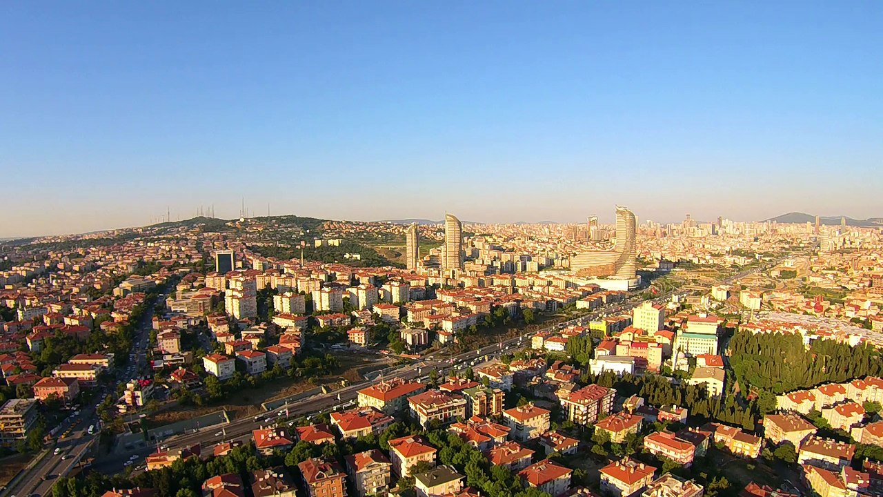 acıbadem kuruçeşme  250 metreden havadan kuş bakışı 30.06.2015-2