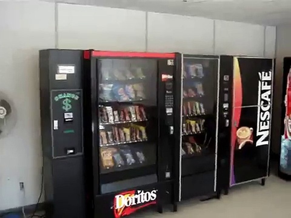 Kid Breaks Vending Machine