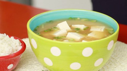 Japanese Miso Soup with Tofu