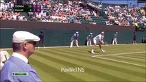 Jo Wilfried Tsonga vs G Muller - Full Highlights - Wimbledon 2015