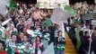 Green Brigade Ultras TIFO for Glasgow Derby