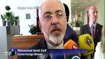 Iran's Zarif back at nuclear talks seeking 'just' deal