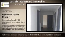 Location - appartement - Saint martin d'heres (38400)  - 115m²