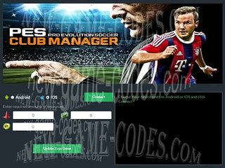 PES Club Manager Hack Telecharger