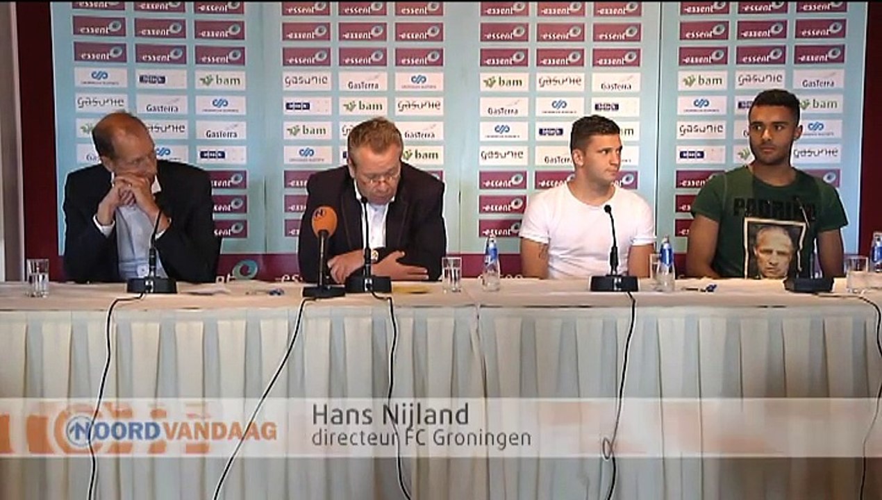 FC presenteert nieuwe spelers Abel Tamata en Bryan Linssen - RTV Noord