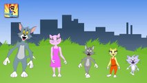 Tom And Jerry Cartoon Finger Family Nursery Rhymes For Children