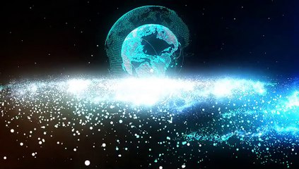 After Effects Project Files - particle galaxy logo - VideoHive 9609069
