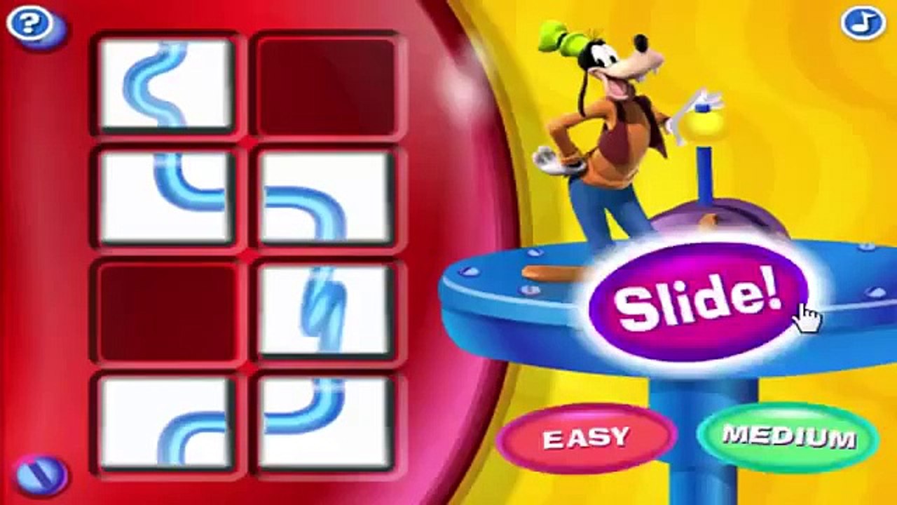 Mickey Mouse Clubhouse Funny English Children Game Goofy’s Silly Slide