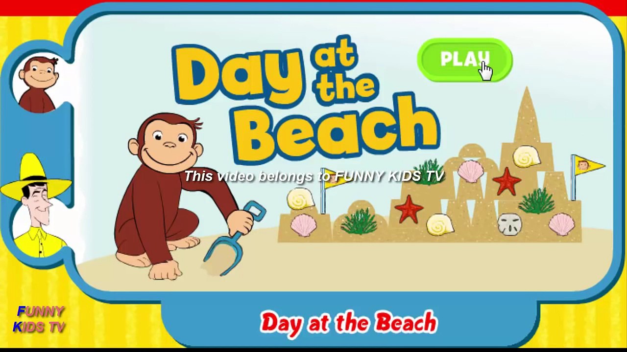Curious George Day At The Beach