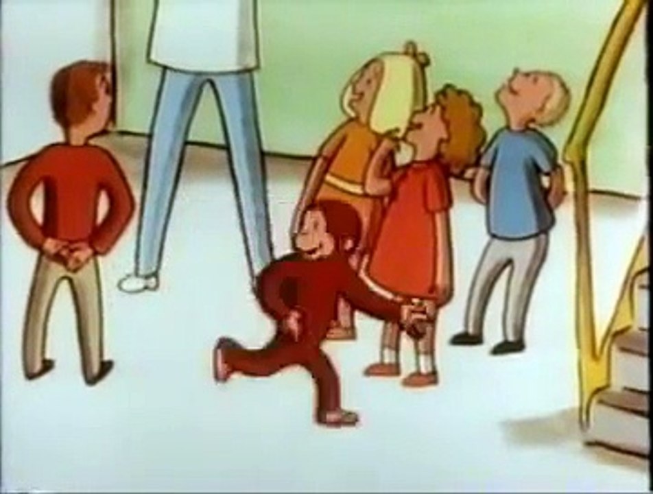 Curious George at the Bakery (Old Cartoon 1980s)