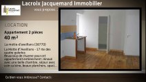 Location - appartement - La motte-d'aveillans (38770)  - 40m²