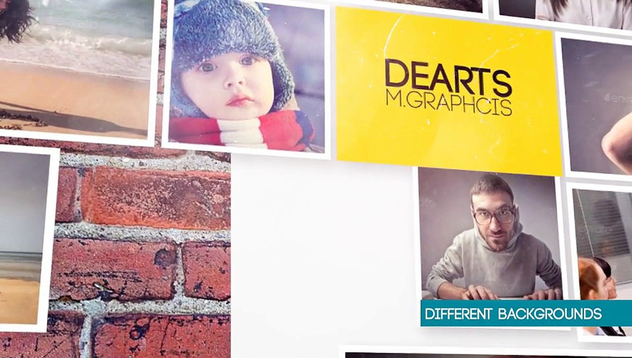 After Effects Project Files - 3D Photowall - VideoHive 9609185