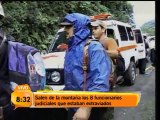 Agentes extraviados desde el lunes salen de las montañas del Braulio Carrillo