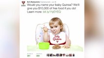 BJ's Restaurants offers $10,000 gift card to name your baby 