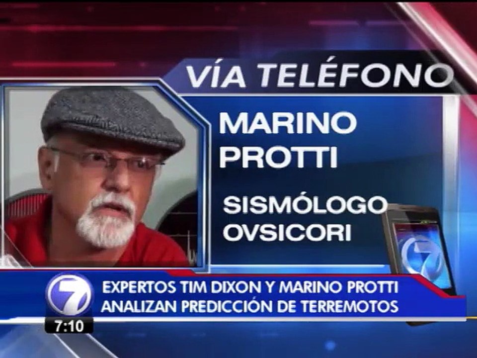 Experto estadounidense y costarricense investigan la predicción de terremotos