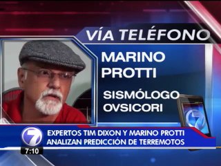 Experto estadounidense y costarricense investigan la predicción de terremotos