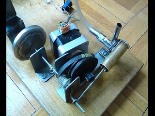 Steam engine (home-made) by kinderm1 (English version)