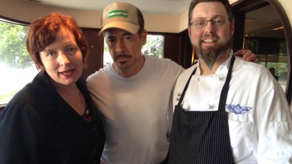 Robert Downey Jr. Hits Altanta Hot Spots