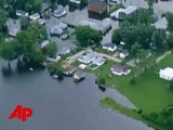 Raw Video: Levee Fails Forcing Evacuations